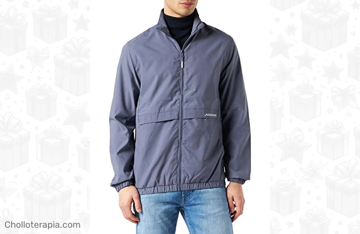 ¡Descuento bomba! Chaqueta cortavientos JACK & JONES L para hombre ¡Aprovecha ya!