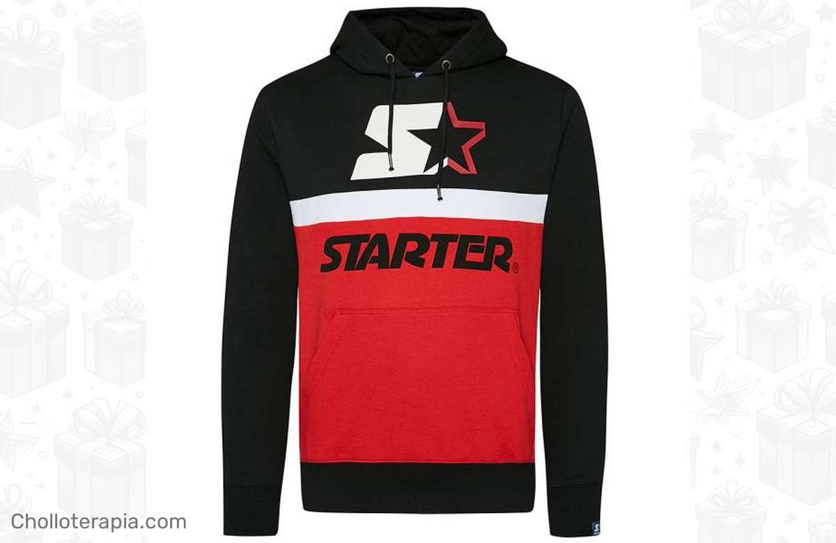 ¡Descuento exclusivo en la sudadera con capucha Spunter Hombre de STARTER! ¡Aprovecha ya esta ganga imperdible!