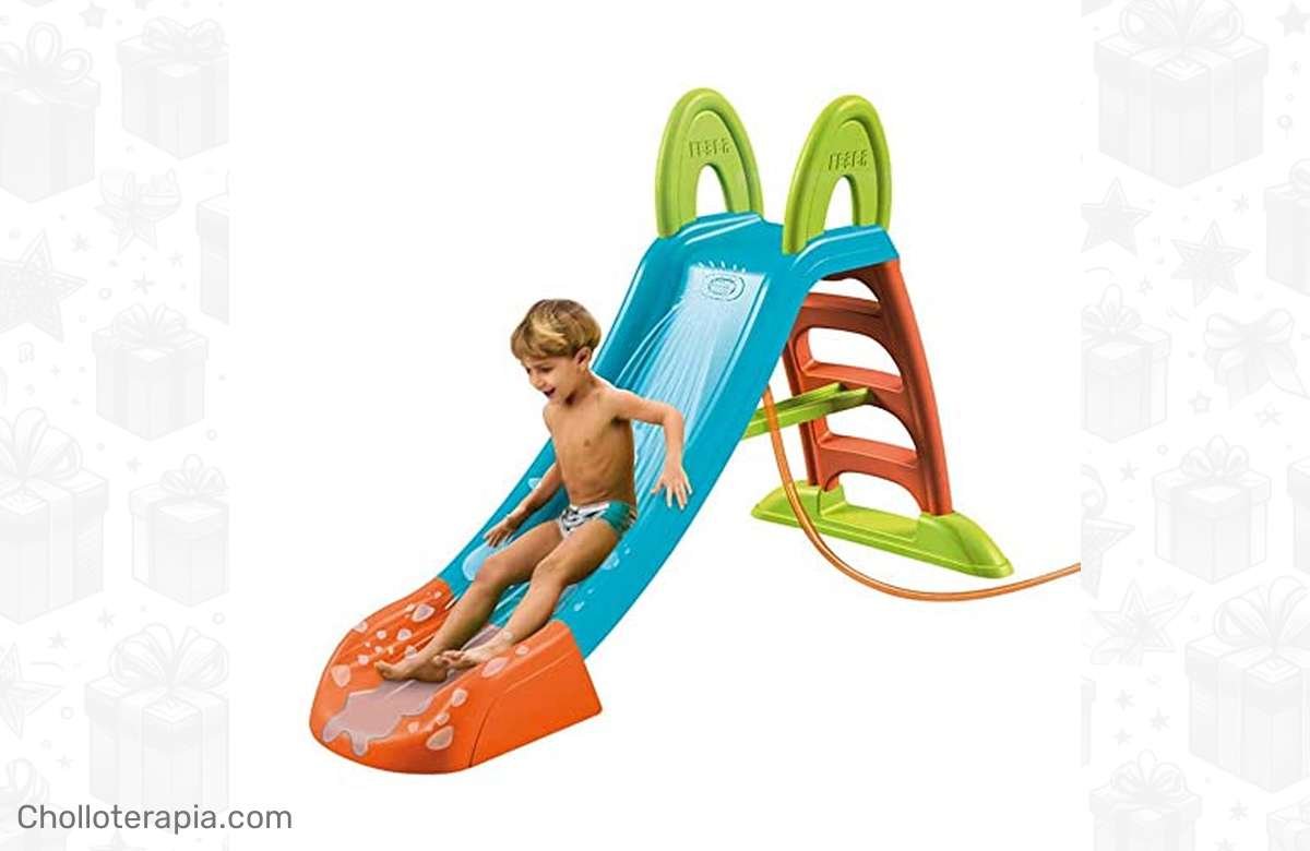 ¡Disfruta al máximo con el tobogán Slide Plus de FEBER! ¡Emoción y diversión garantizada para los peques!
