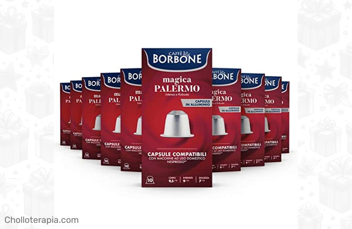 ¡Disfruta del café Caffè Borbone Mezcla Magica Palermo al mejor precio! ¡Aprovecha ya!