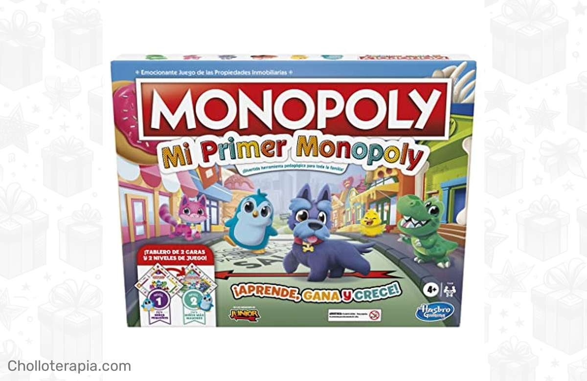 ¡El juego de mesa ideal para los peques! Mi Primer Monopoly, diversión y aprendizaje garantizados. ¡No te lo pierdas!