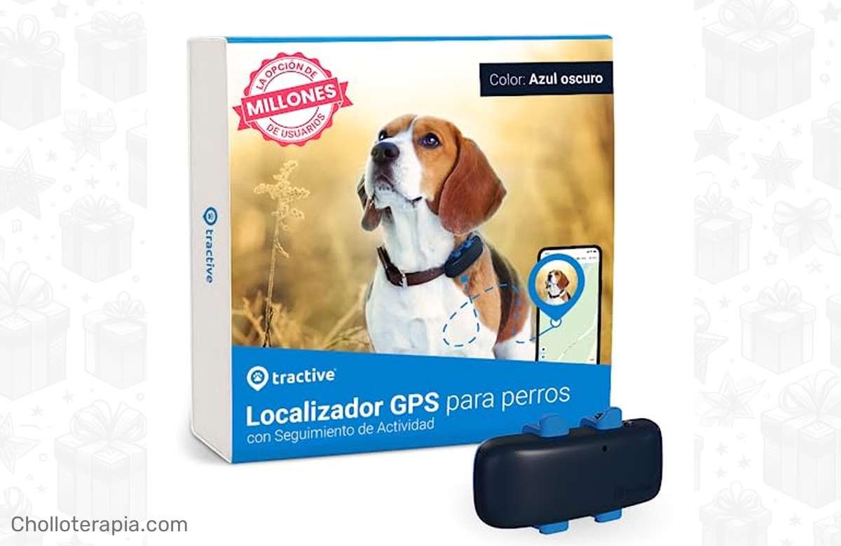 ¡Encuentra a tu peludo en segundos y cuida de su salud con Tractive GPS!