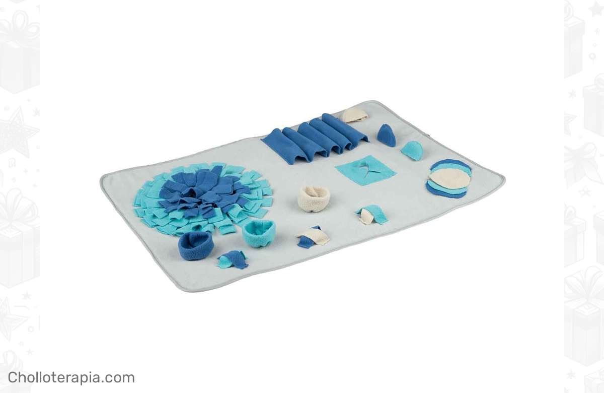 ¡Haz que tu perro se divierta y aprenda con esta increíble alfombra de juego y olfateo!