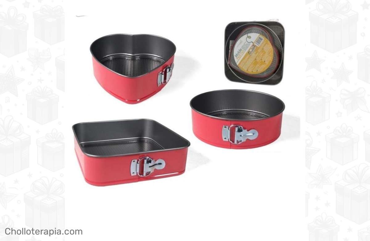 ¡Haz tus postres favoritos con estos increíbles moldes de repostería! ¡Aprovecha esta oferta y dale forma a tus dulces!