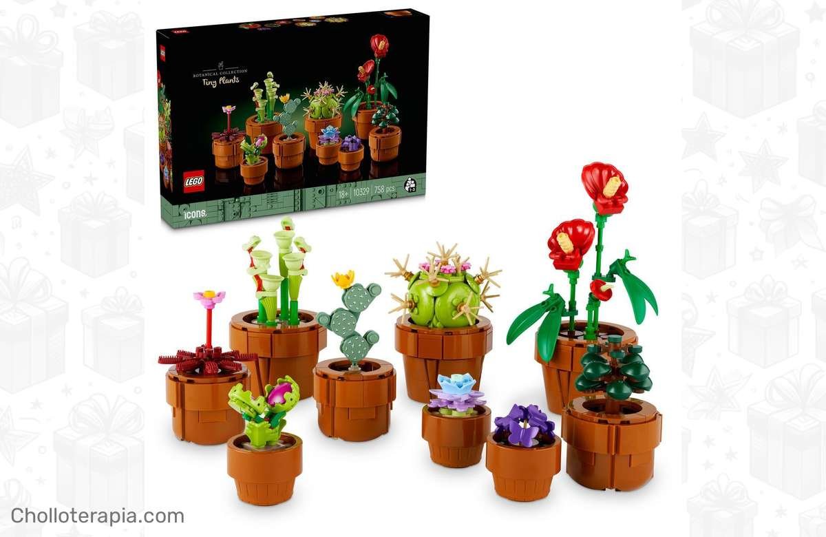 – ¡Hazte con Lego Icons Plants y da vida a tu hogar!