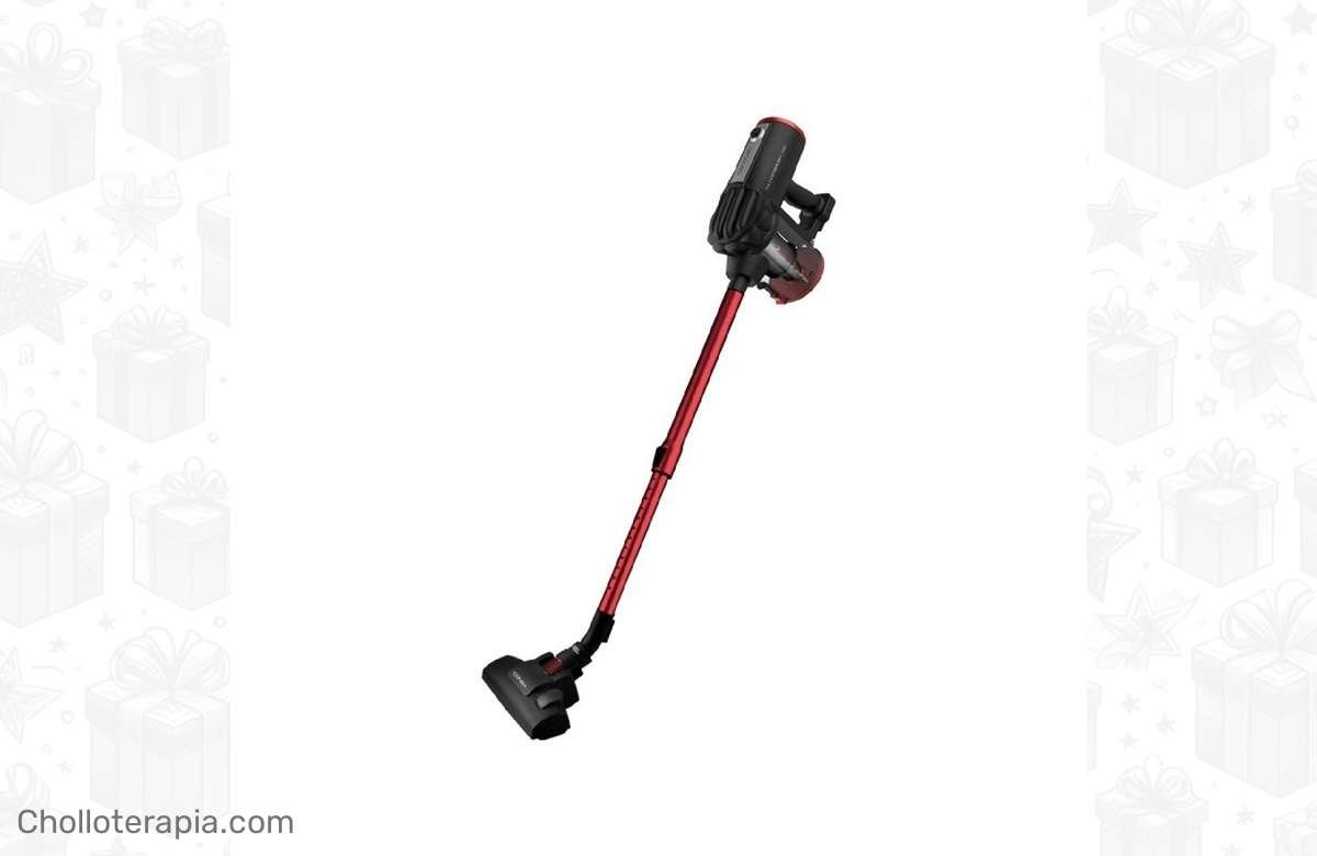 ¡Increíble oferta! Aspirador escoba Cecotec Conga ThunderBrush 520 ¡Con eficiencia energética A+ y bajo consumo de 600W! ¡Aprovecha ya!