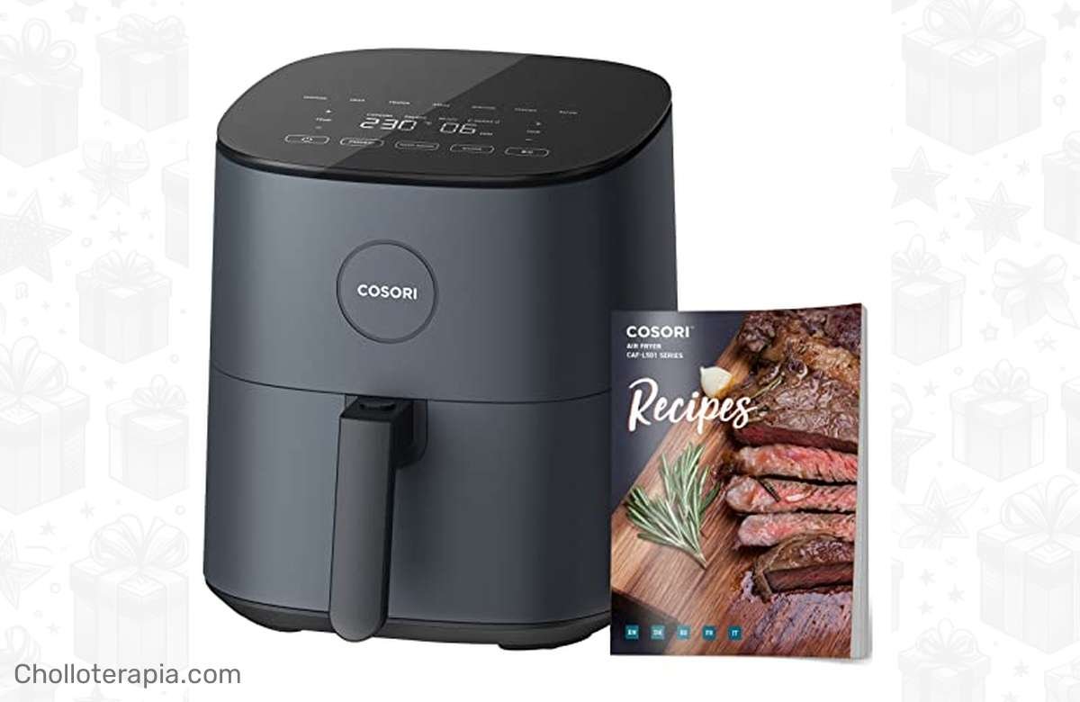 ¡Increíble oferta! Freidora de Aire COSORI con 30+ recetas en español, diseño elegante y precio irresistible. ¡No te lo pierdas!