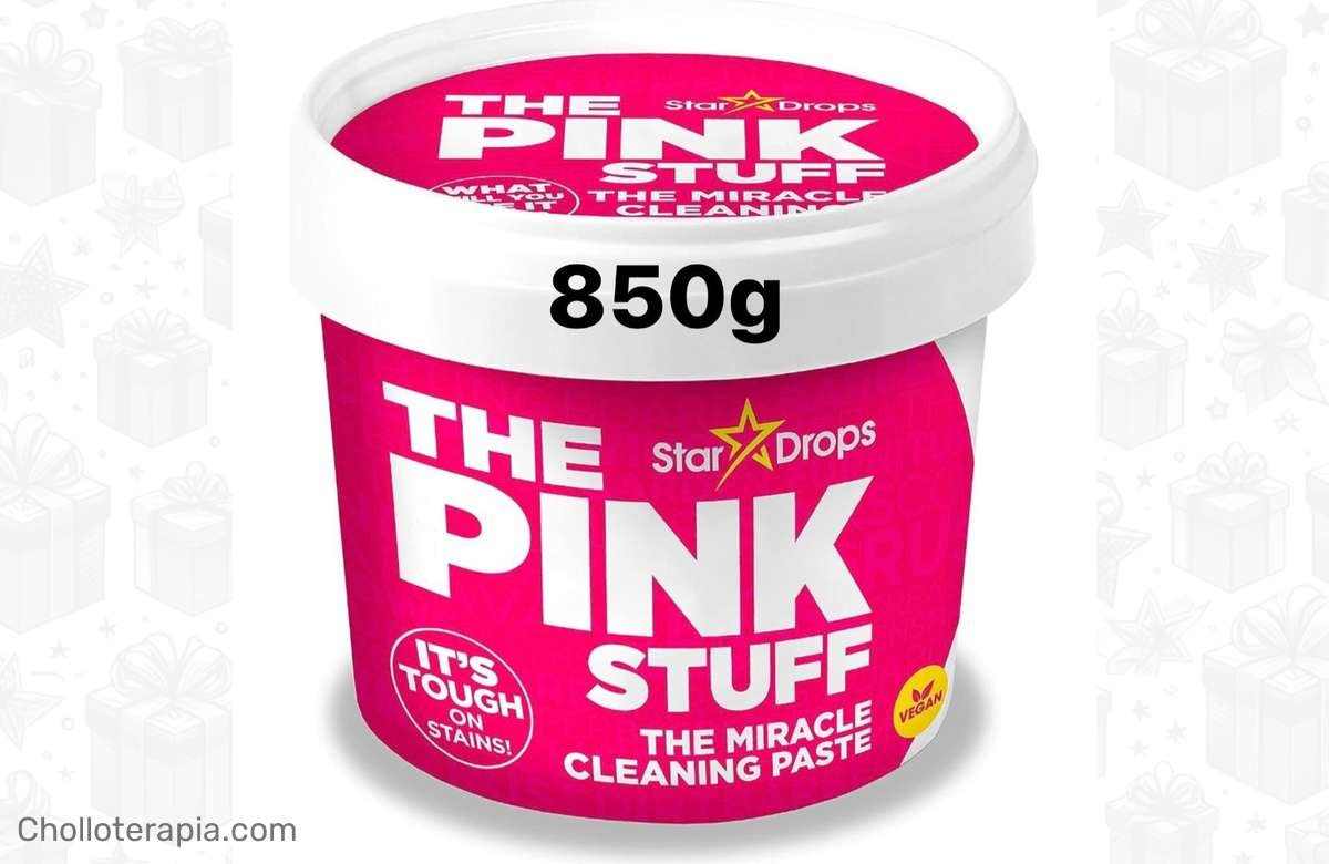 ¡La Pasta Limpiadora Pink Stuff 850gr que revolucionará tu limpieza! ¡No te puedes quedar sin ella!