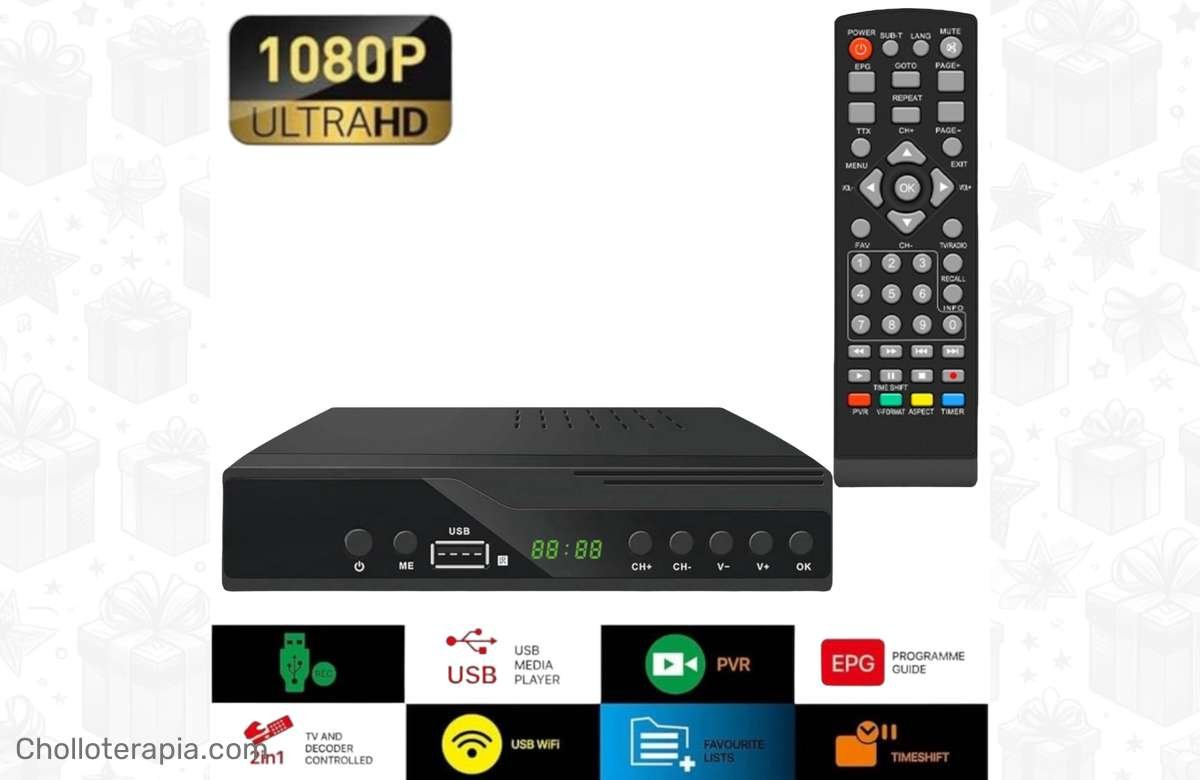 🤩 ¡llévate El Decodificador Tdt Hd 2024 Uhd Y Vive La Tv Como Nunca Antes ⭐️ Junio 2024 