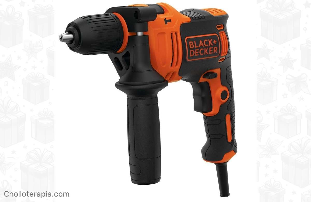 ¡Llévate el taladro percutor Black and Decker a precio de remate! ¡No te lo pierdas!
