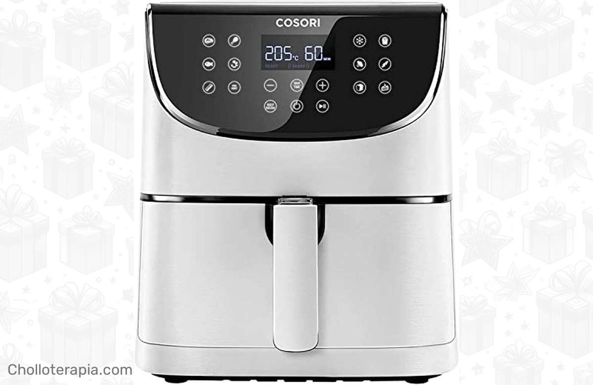¡Llévate la COSORI Freidora sin Aceite 5.5L con 100 recetas y pantalla LED táctil!