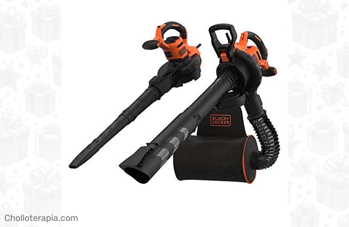 ¡No dejes escapar la oportunidad de tener tu jardín perfecto con la trituradora sopladora eléctrica BLACK+DECKER!