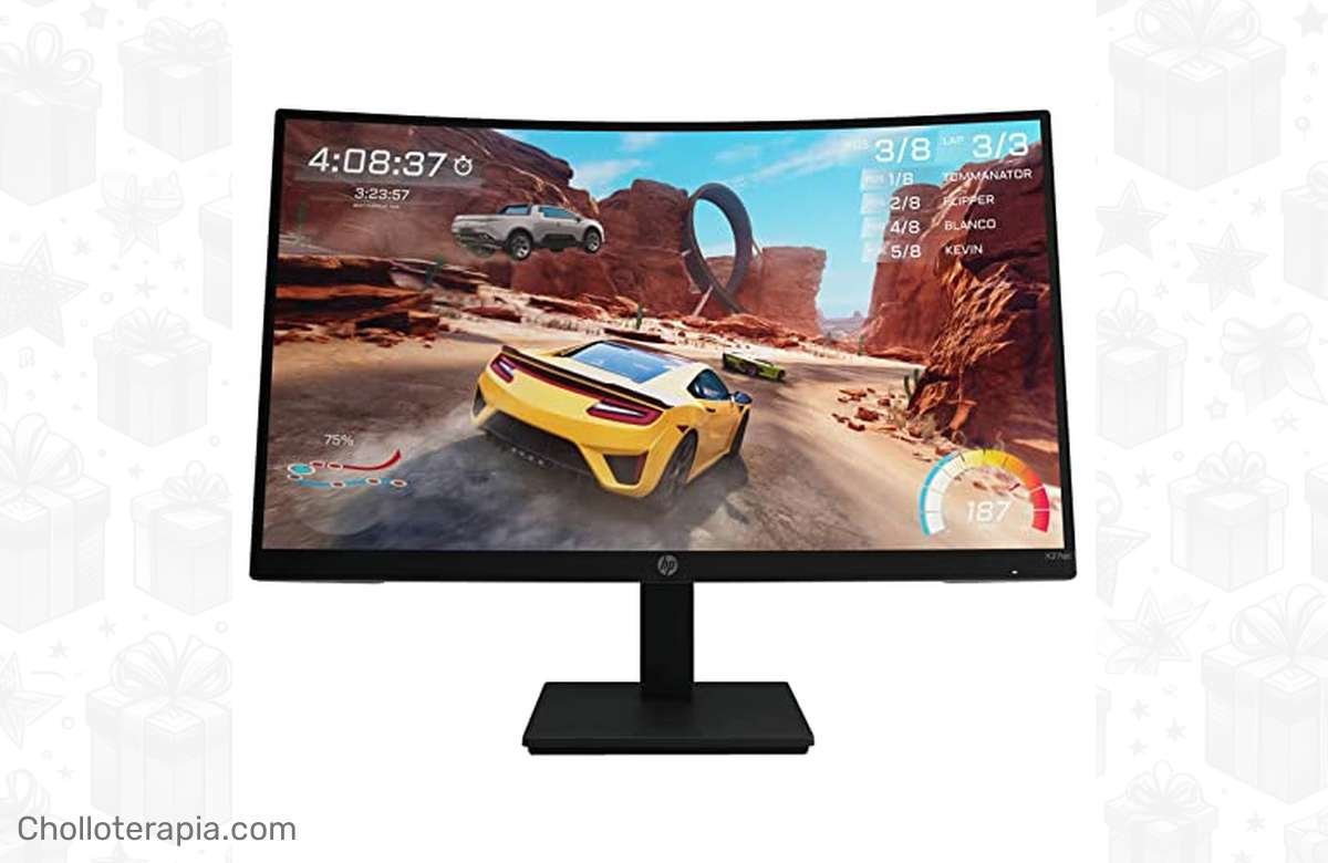 ¡No dejes pasar el descuentazo del monitor gaming HP X27qc de 27 Quad HD con 165Hz y AMD Freesync Premium!