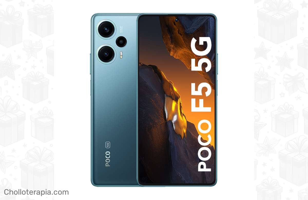 ¡No dejes pasar esta ganga! Xiaomi Poco F5 5G con 12GB de RAM y 256GB de almacenamiento.