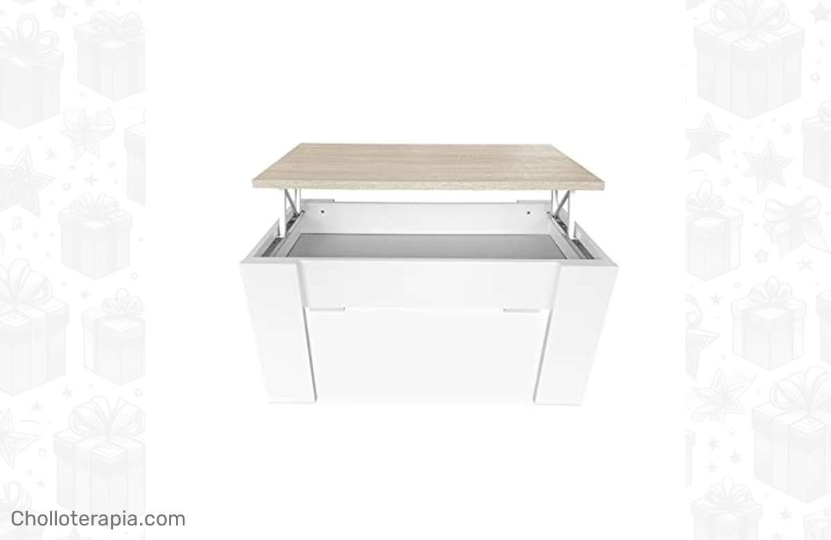 ¡No dejes pasar esta oferta única! Mesa de Centro elevable mattfy, el complemento perfecto para tu salón