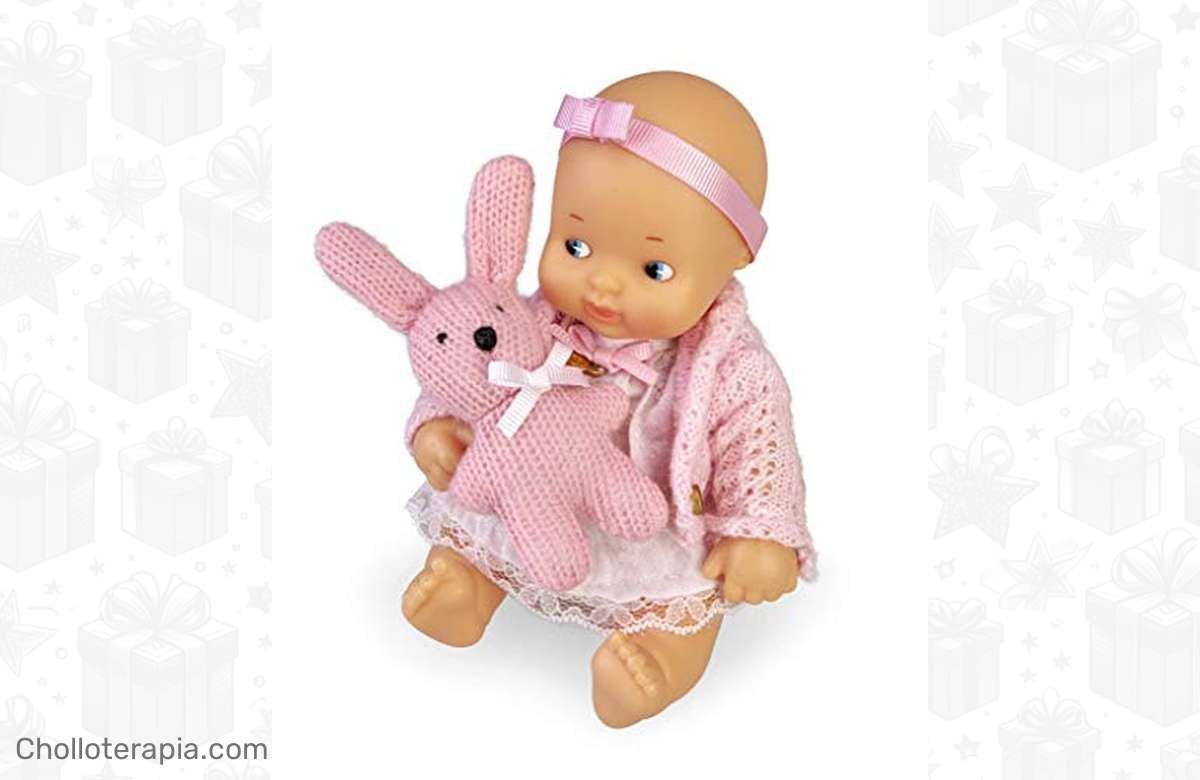 ¡No te lo puedes perder! Set de bebé Barriguitas con ropa y mascota de punto a precio de chollo