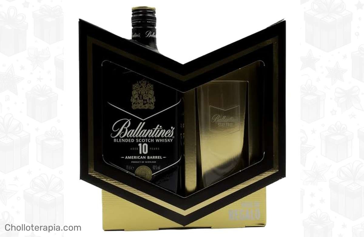 ¡No te pierdas esta ganga! Ballantine’s 10 años con vaso de regalo, ¡aprovecha ya!