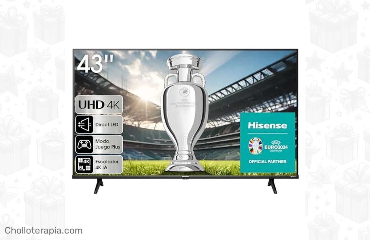 ¡No te pierdas esta oferta! Hisense TV – UHD 4K Smart TV de 43 Pulgadas con Dolby Vision y Control por Voz ¡Compra ahora!
