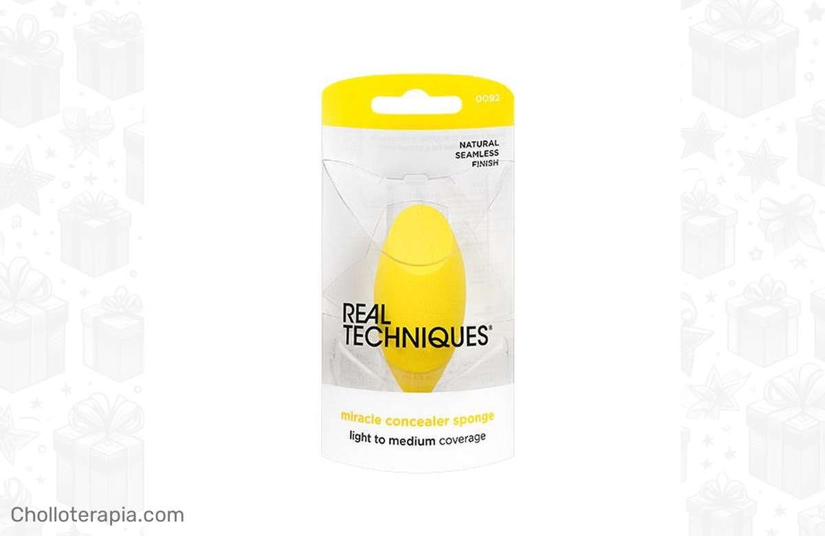 ¡No te pierdas esta oportunidad de oro! Esponja de maquillaje Real Techniques Miracle Concealer Sponge Yellow al mejor precio