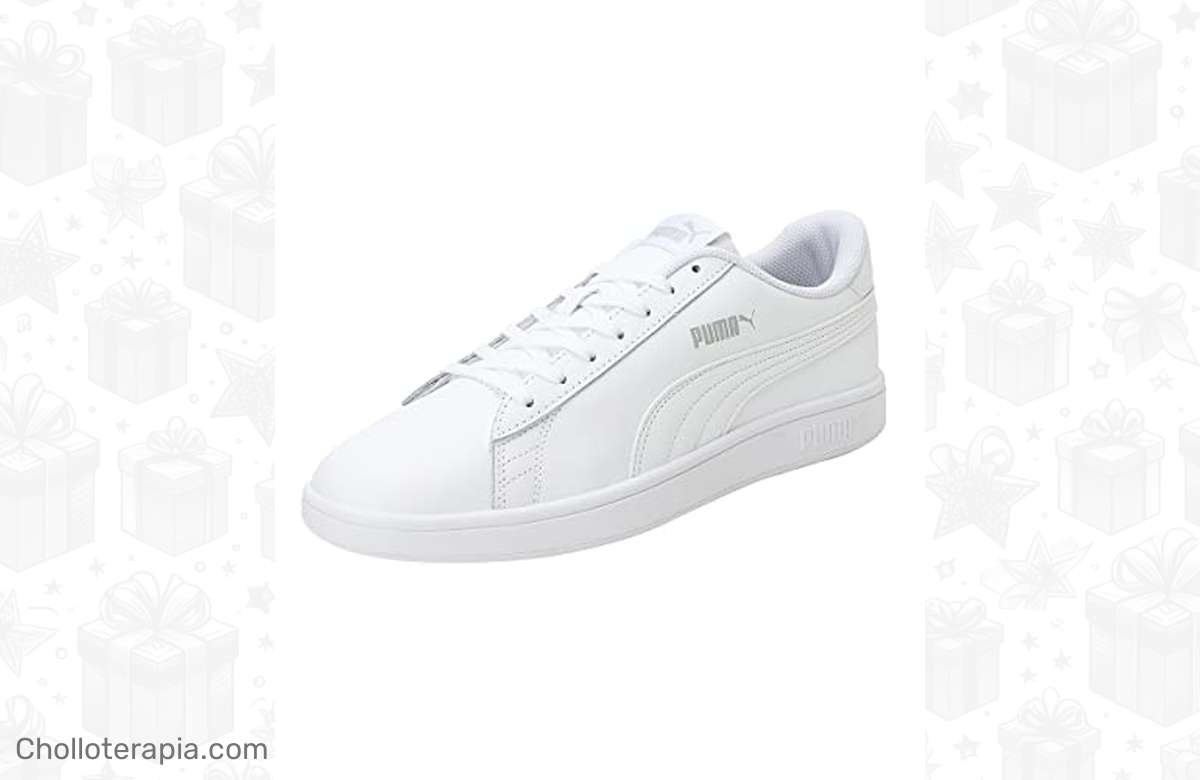 ¡No te pierdas este descuento en los PUMA Smash V2 L! ¡Dale un toque único a tu outfit!