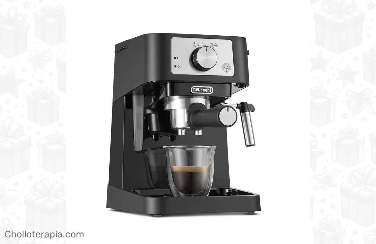 ¡No te pierdas la oferta de la Cafetera Espresso De’Longhi con Café Lavazza incluido! ¡Ahorra ahora con este descuento de locura!