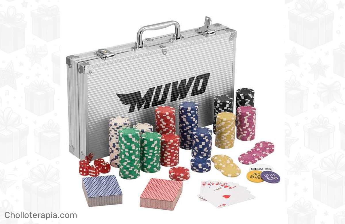 ¡No te quedes sin el Estuche de póquer All In con 300 fichas MUWO! ¡Aprovecha ya esta oferta increíble!