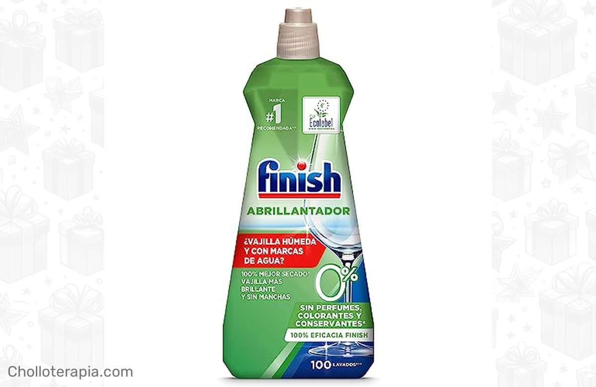 ¡No te quedes sin el Finish 0% Abrillantador para tu lavavajillas! ¡Oferta limitada, aprovecha ya!