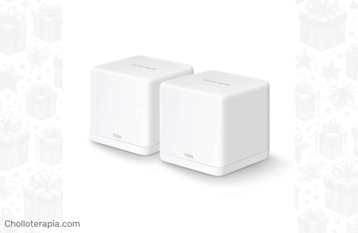 ¡No te quedes sin el Pack 2 Mercusys Halo H30G: WiFi Mesh AC1300 Dual Band Gigabit a precio de ganga!