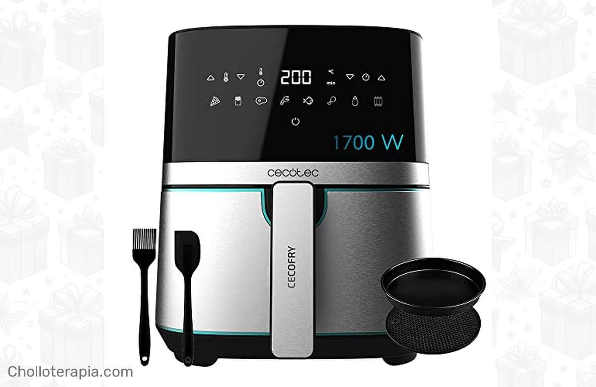 ¡No te quedes sin la freidora de aire Cecotec Cecofry Full Inox 5500 Pro en oferta!