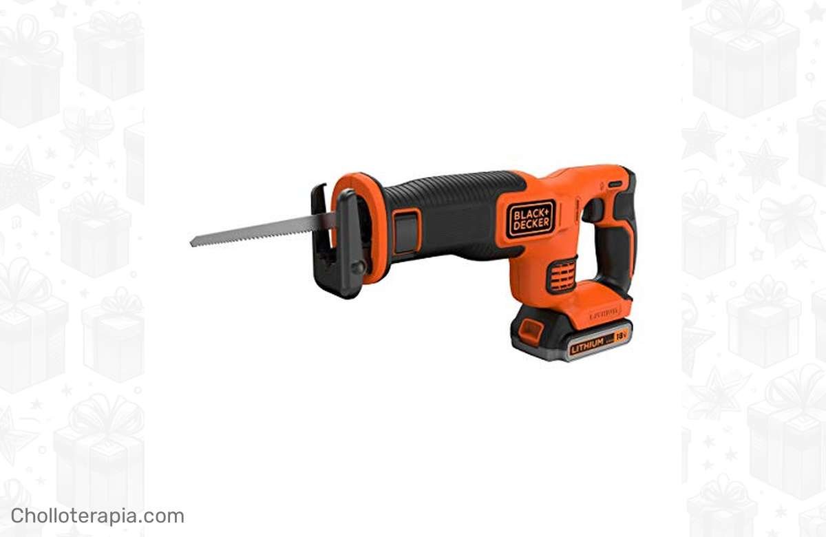 ¡No te quedes sin la sierra de sable inalámbrica BLACK+DECKER! Potencia y precisión a tu alcance.