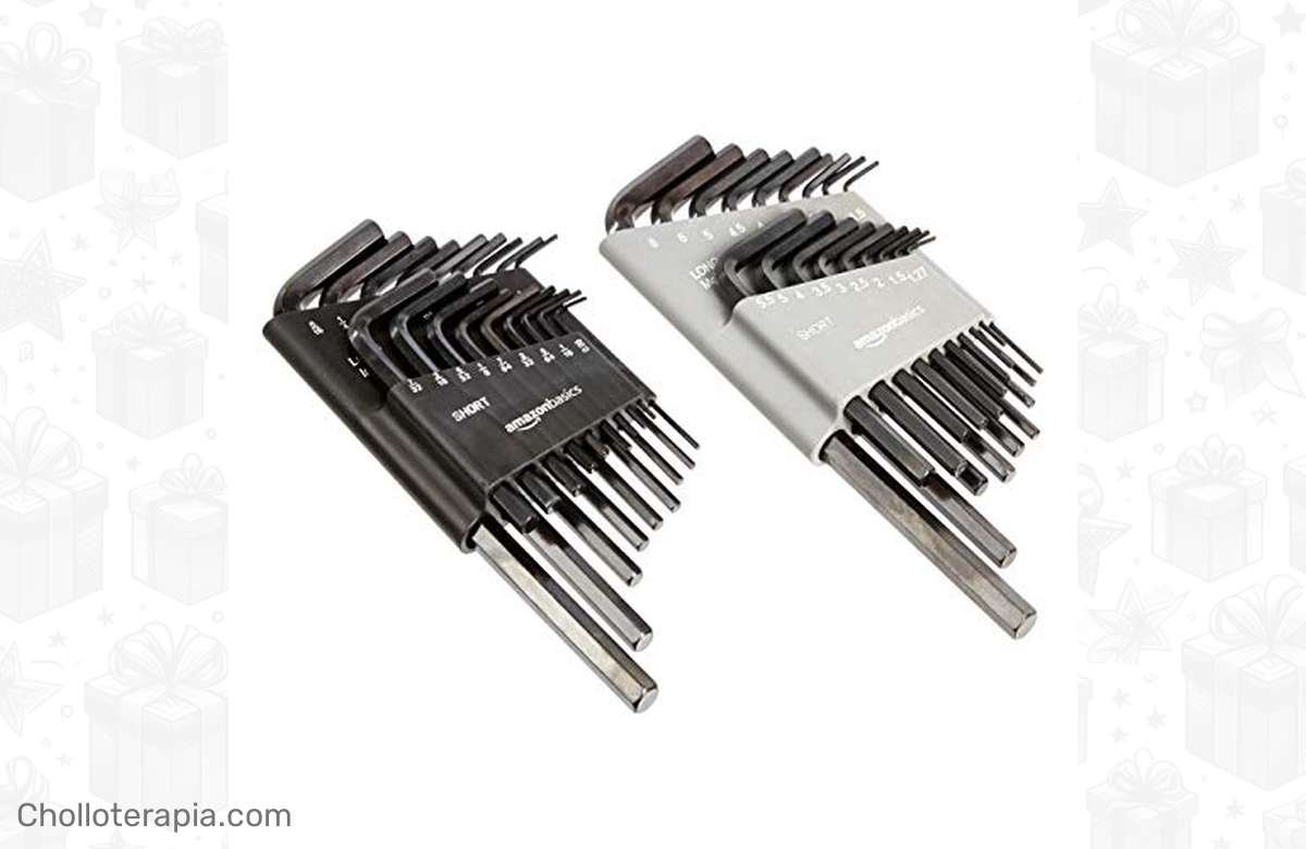 ¡No te quedes sin las llaves allen Amazon Basics! ¡Ahorra comprando las 36 piezas ahora!