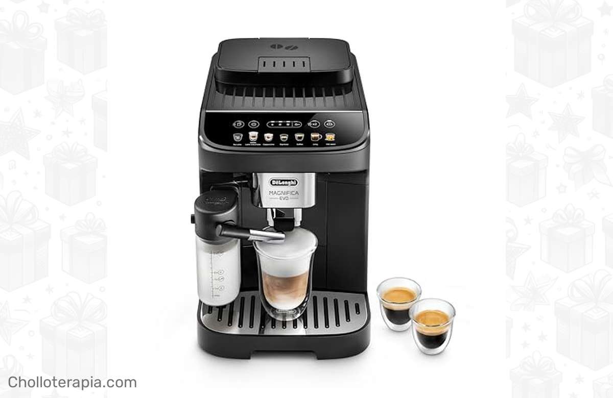 ¡No te quedes sin tu Coffee Lover! Mega descuento en la Cafetera De’Longhi Magnifica Evo con sistema LatteCrema. ¡Ahorra ya!