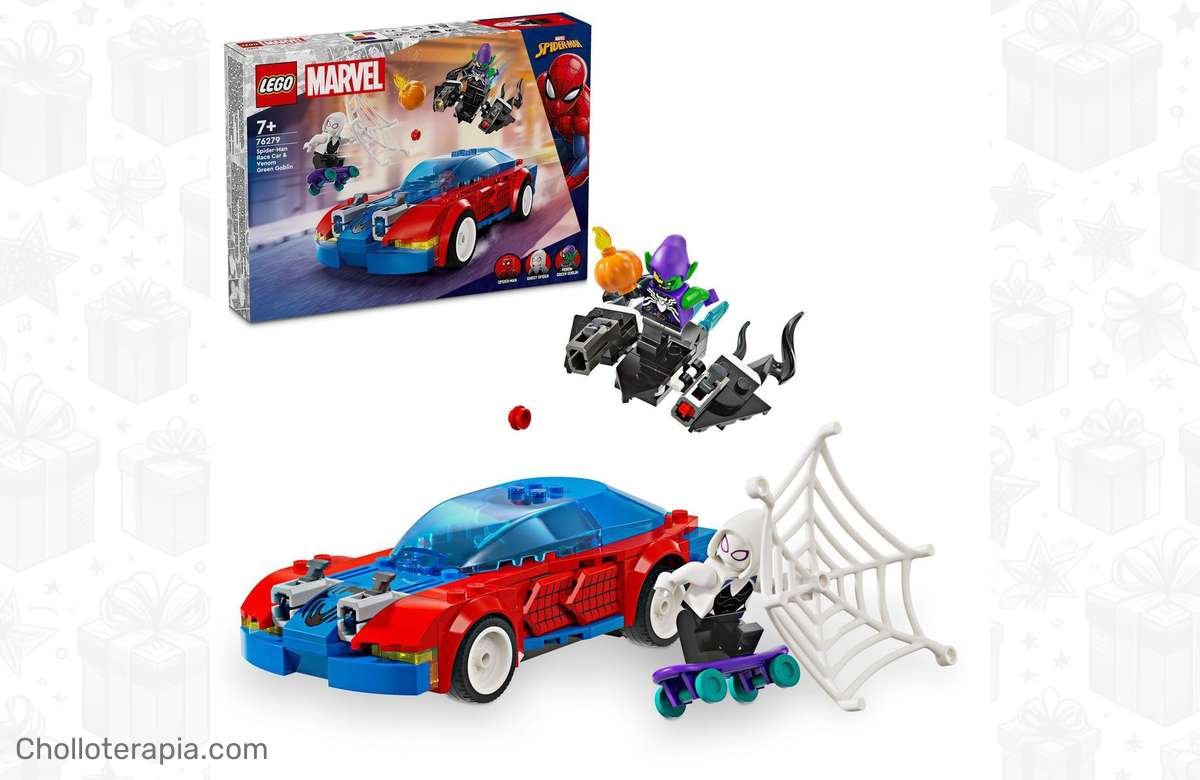 ¡No te quedes sin tu LEGO® Marvel Coche de Carreras de Spider-Man con el descuento que estabas buscando!
