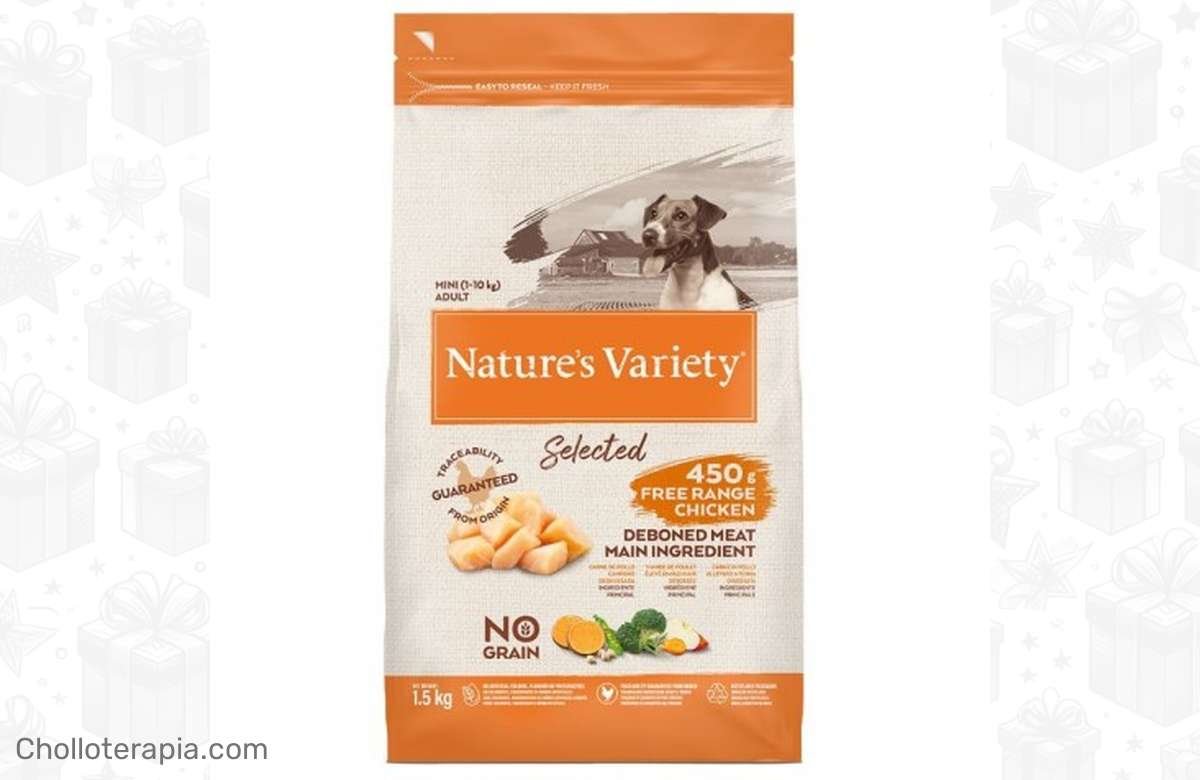 ¡No te quedes sin tu Nature’s Variety Selected Mini Adult Pollo 1.5 Kg a precio increíble!