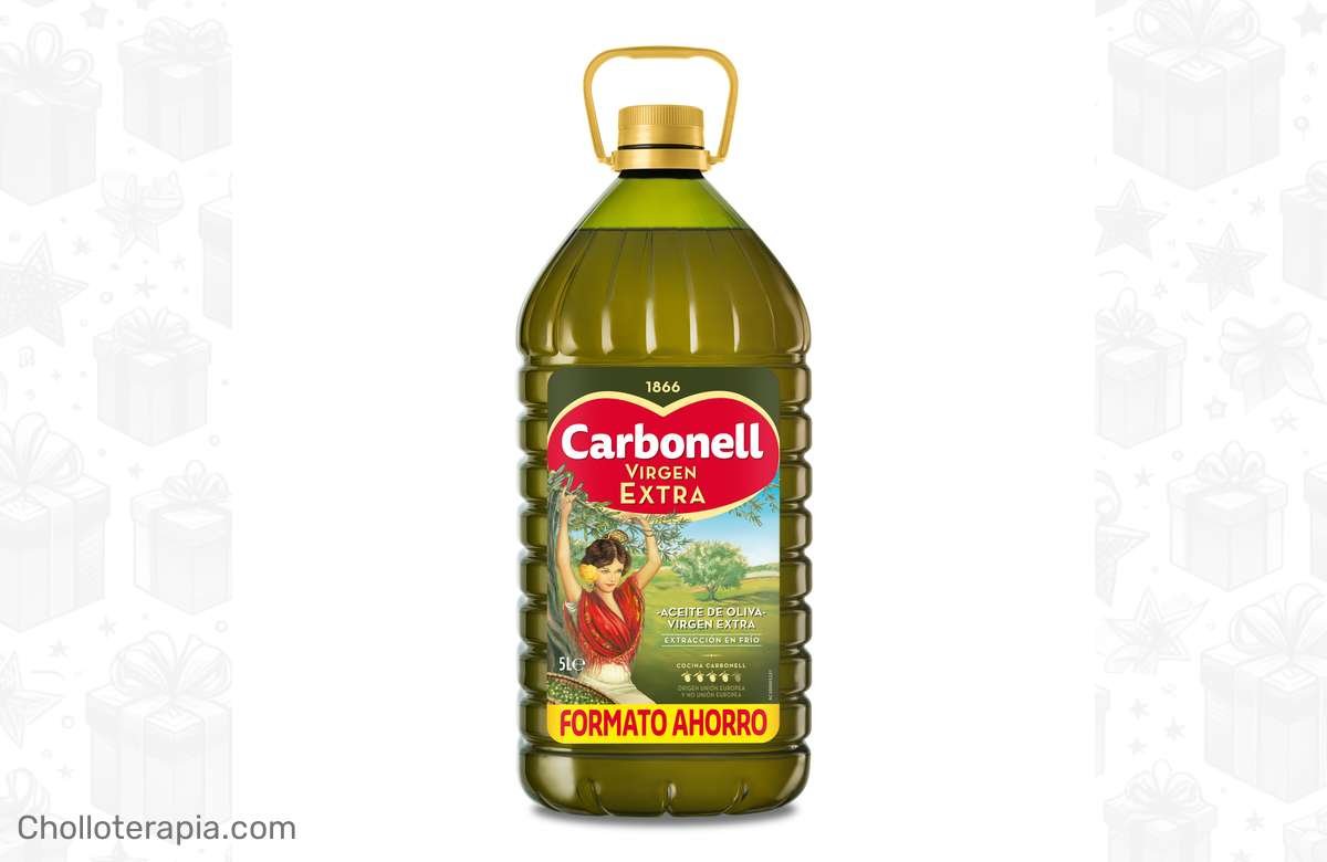 ¡No te quedes sin tu garrafa de 5L de Carbonell-Aceite de Oliva Virgen Extra a precio de locura!