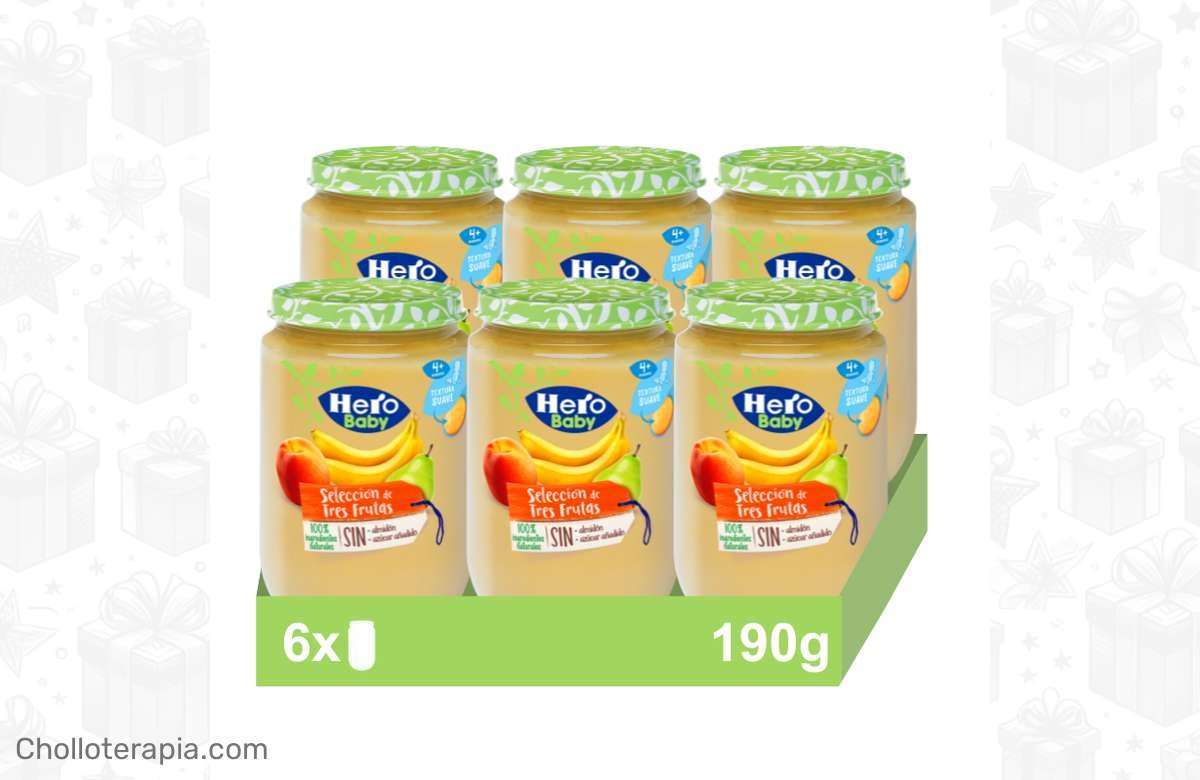 ¡No te quedes sin tu pack de Hero Baby! ¡Chollazo en tarritos de frutas para bebés!