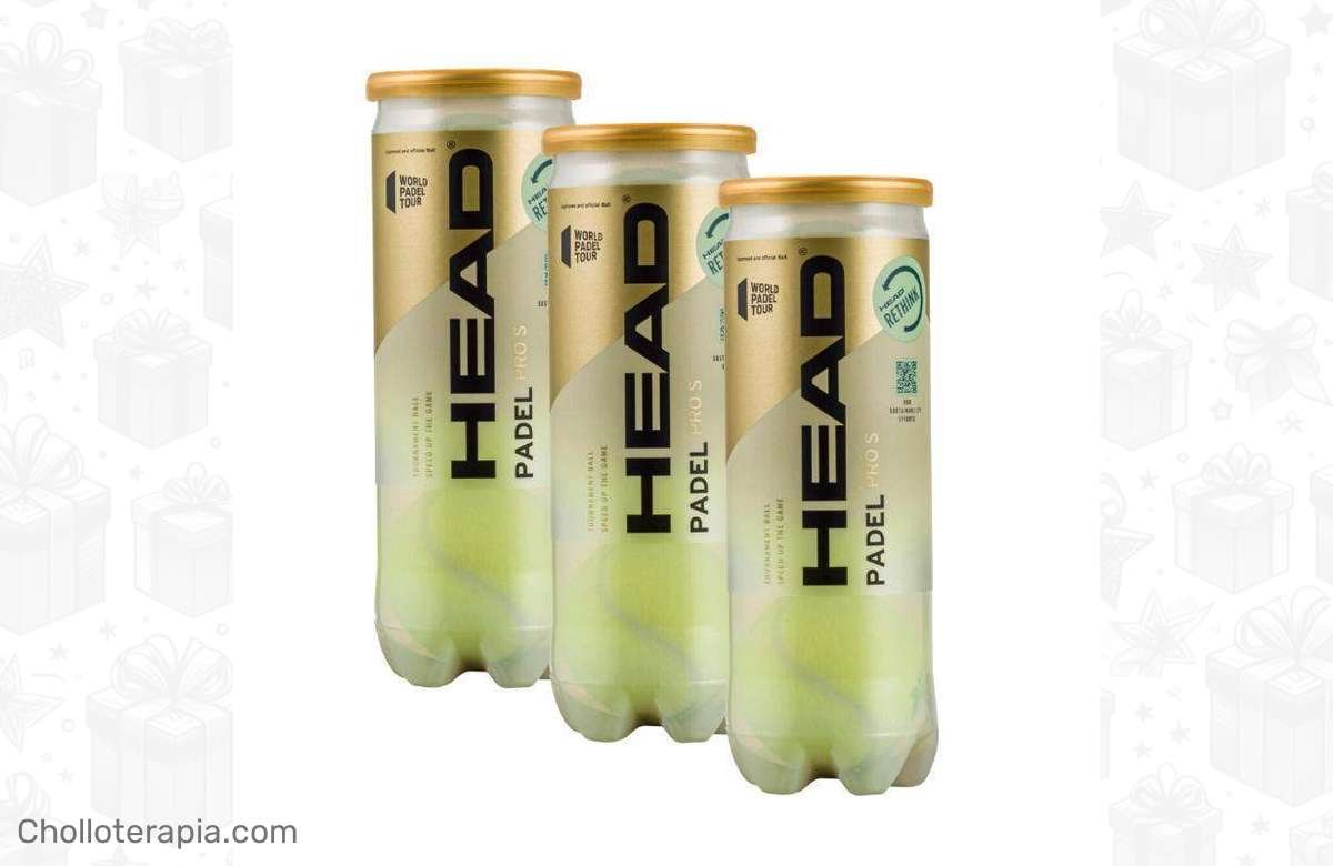 ¡Oferta exclusiva: Llévate 3 Botes de Pelotas Head Padel Pro S a precio de locura!