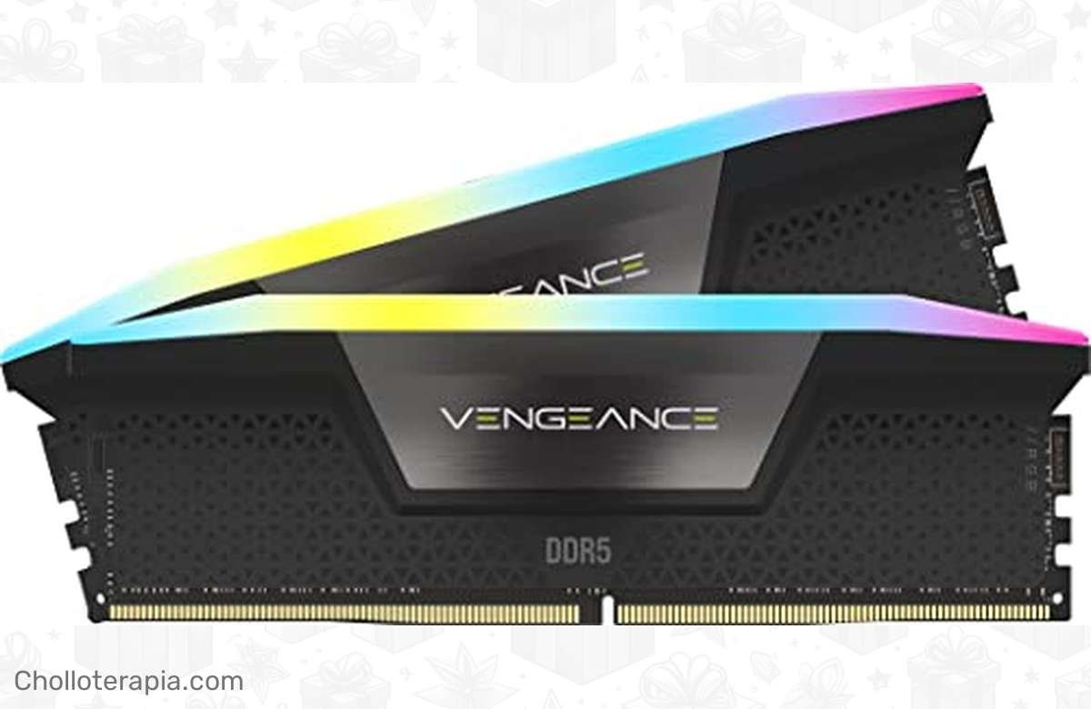 ¡Oferta increíble! Corsair Vengeance RGB DDR5 32GB (2x16GB) alucinante a precio de locura. ¡No te lo pierdas!