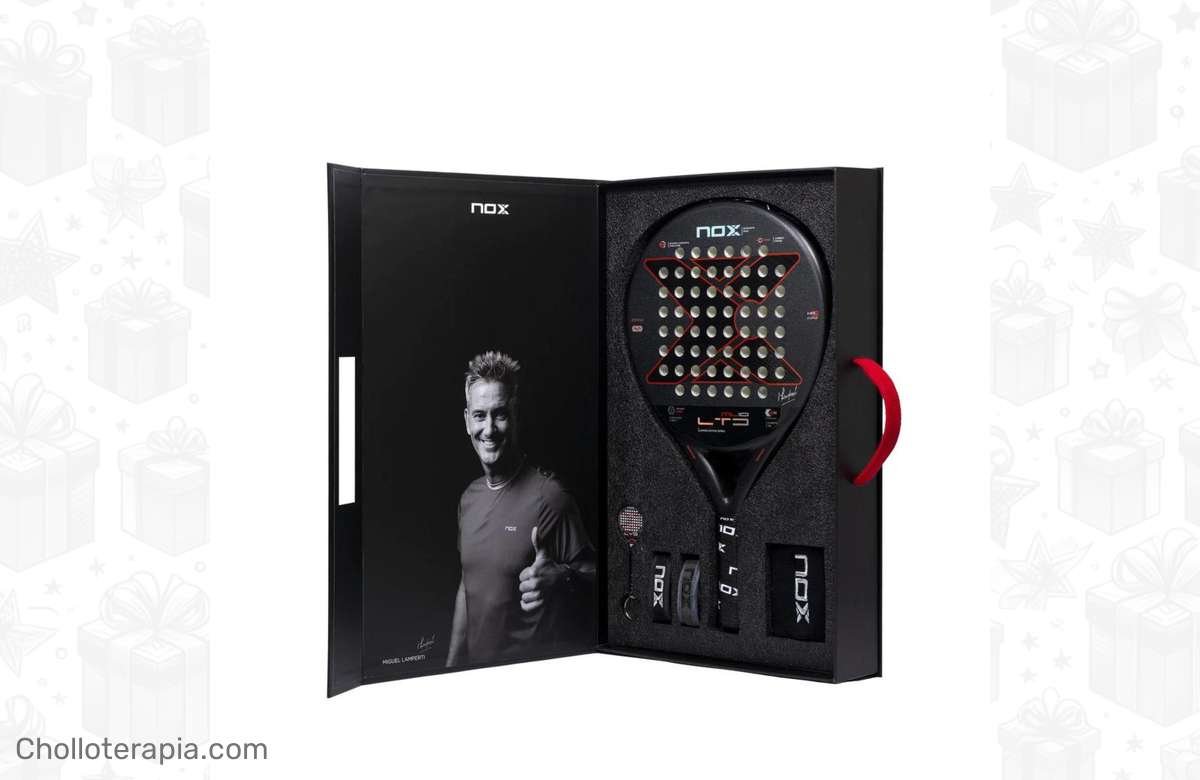 ¡Oferta loca del Pack Pala de Pádel NOX ML10 LTD LIMITED EDITION 2023! ¡Ahorra ya con este descuento brutal!