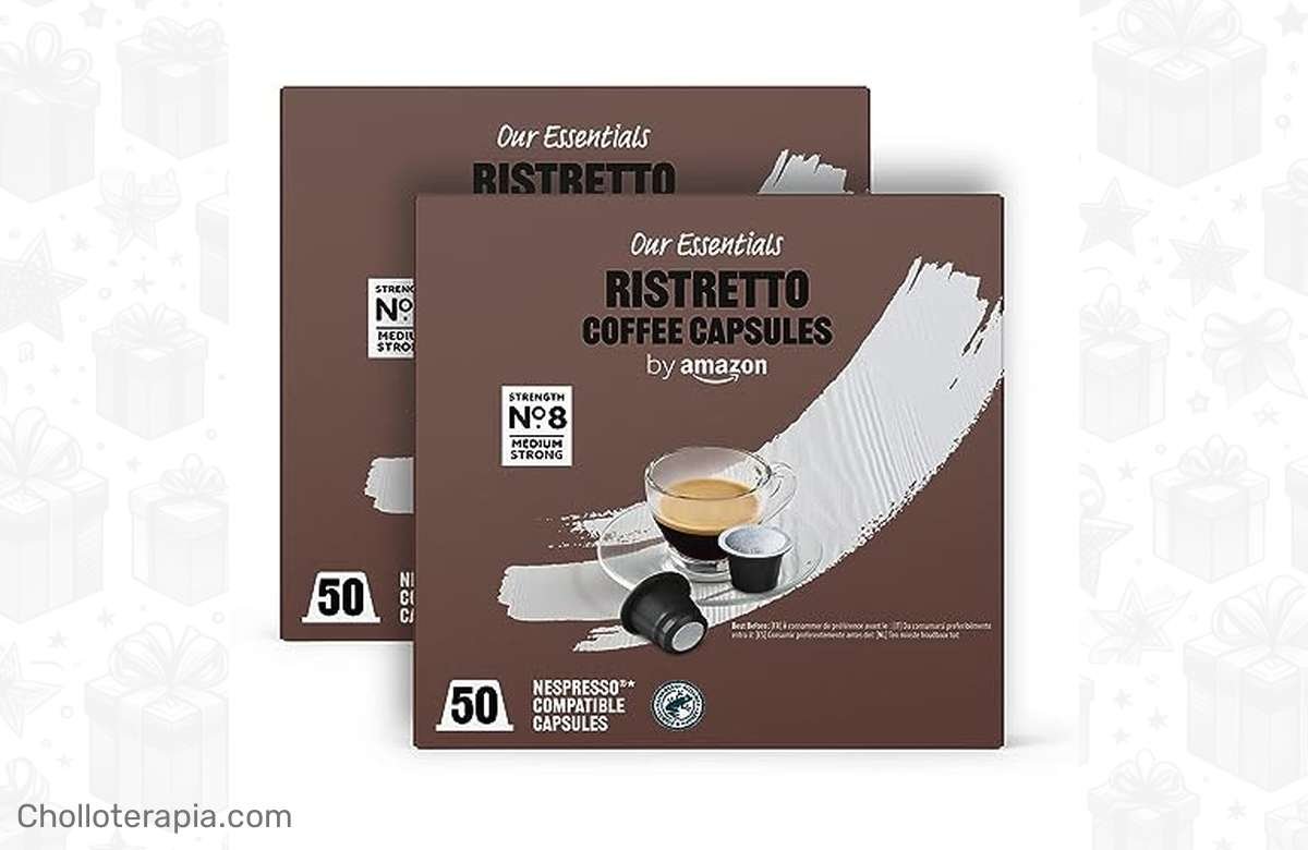 ¡Oferta única! Cafetera premium Amazon Ristretto + 100 cápsulas Rainforest Alliance al precio más bajo. ¡Compra ya!