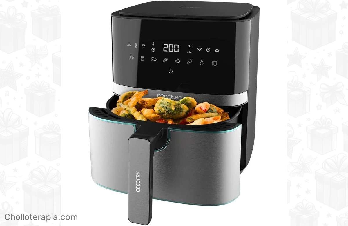 ¡Oferta única! Compra la Freidora Sin Aceite Cecotec Cecofry 5500 Pro con un descuento irresistiblemente brutal. ¡No te quedes sin la tuya!
