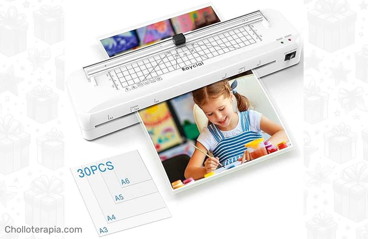 ¡Oferta única! Laminadora A3 ultrarrápida: ¡30 láminas incluidas!