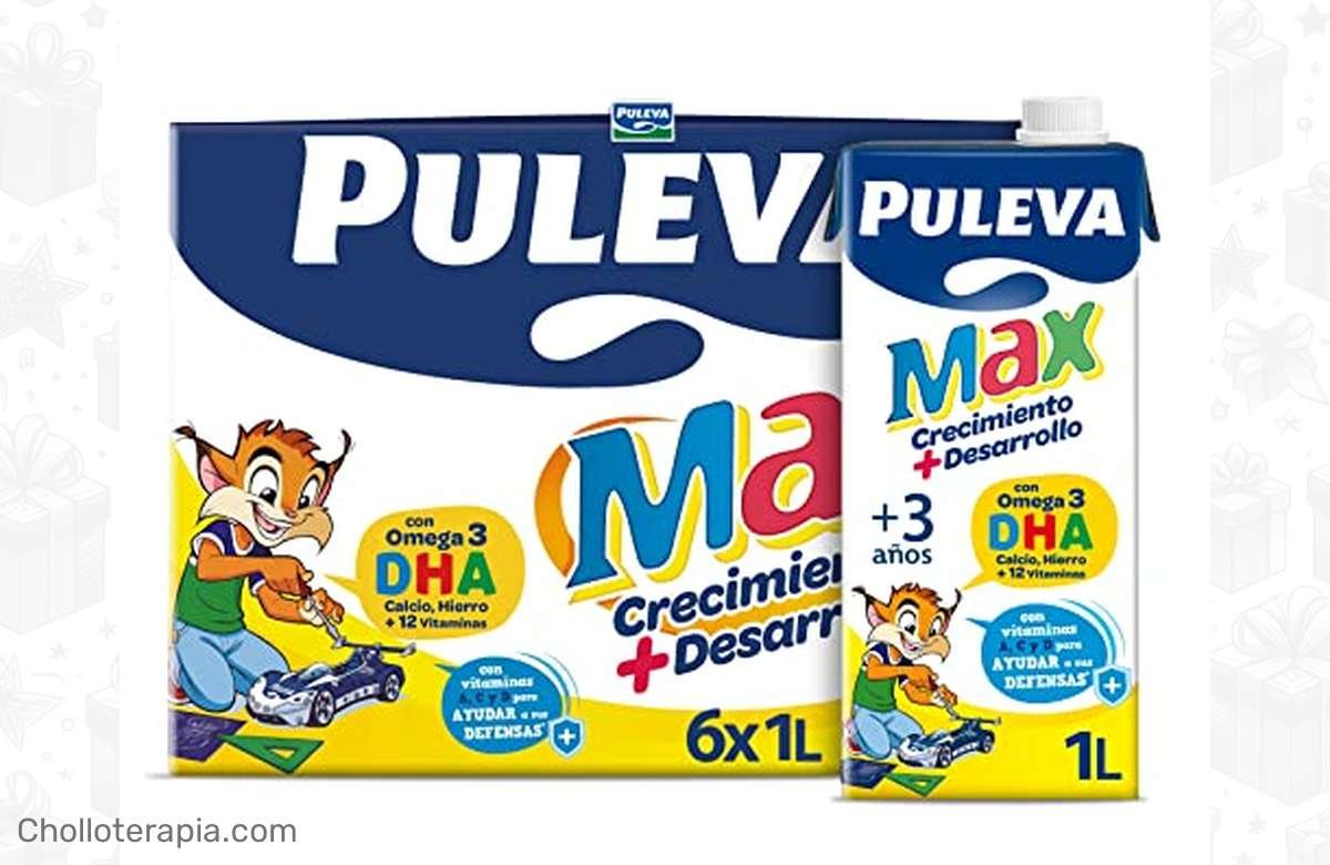¡Oferta única! Puleva MAX 6x1L: ¡Potencia el crecimiento de tus hijos! ¡No dejes pasar esta oportunidad!