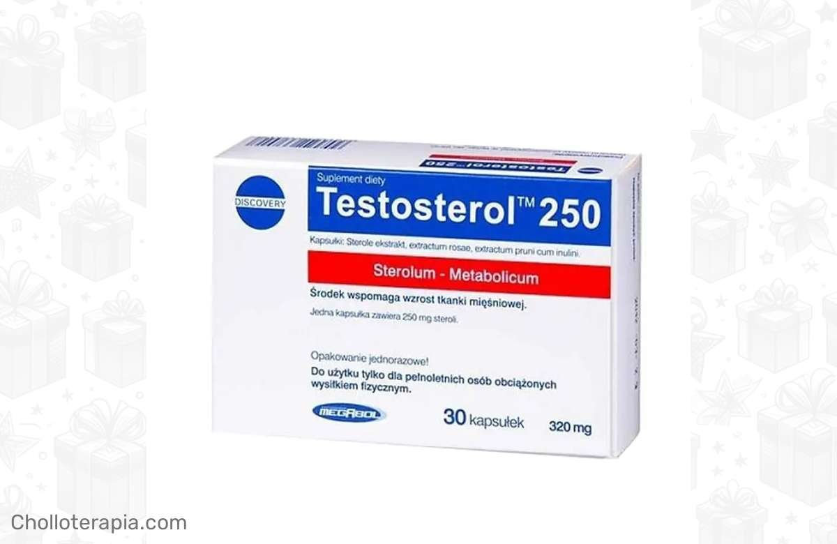 ¡Oferta única! Testosterol 250 30Caps Megabol, ¡potencia tus entrenamientos!