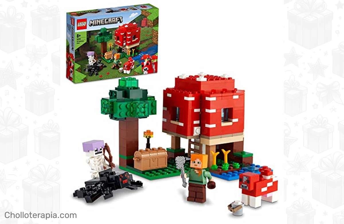 ¡Oferta única en el LEGO Minecraft Casa-Champiñón! ¡No te lo pierdas!