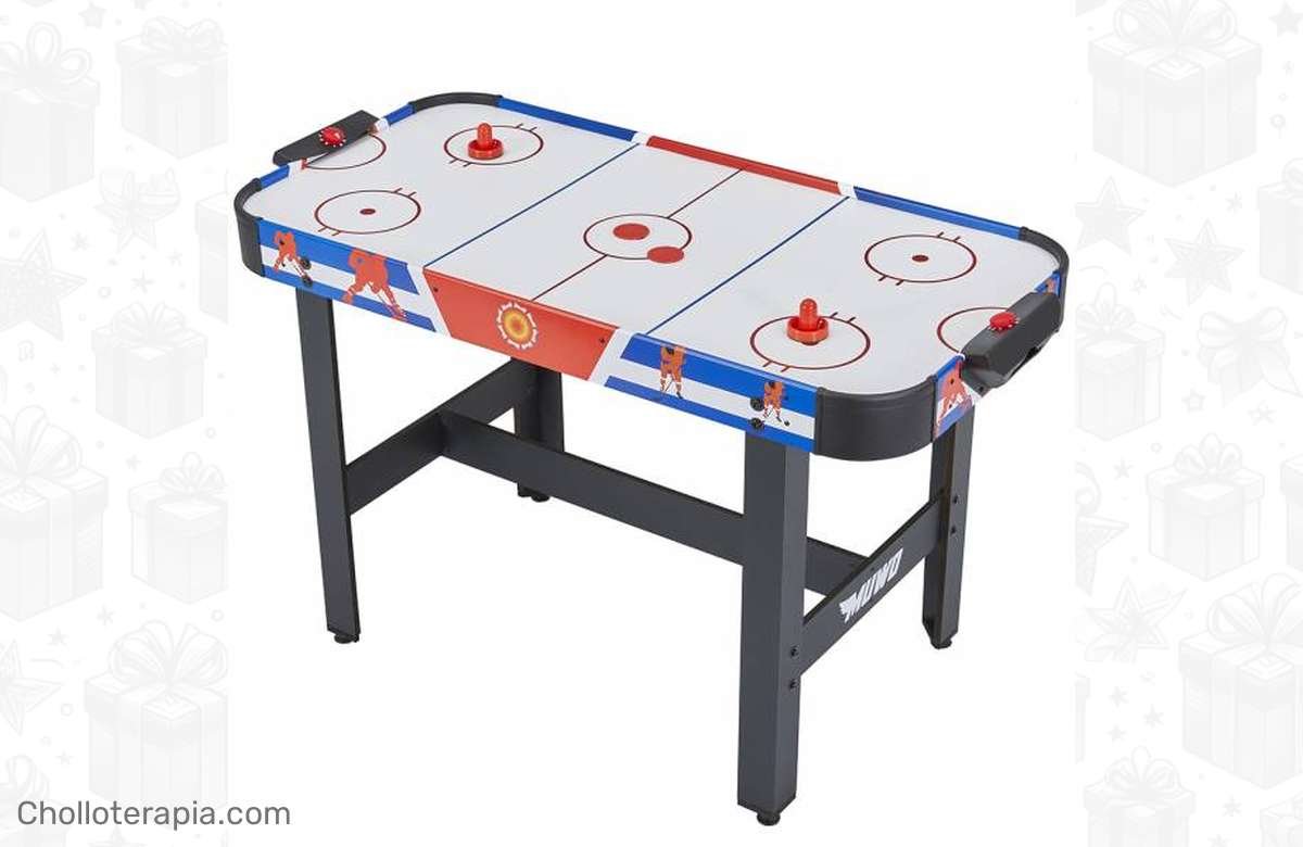 ¡Ofertón imperdible! Hockey de aire Game On de MUWO a precio de locura. ¡No te quedes sin el tuyo y disfruta de diversión infinita en casa!