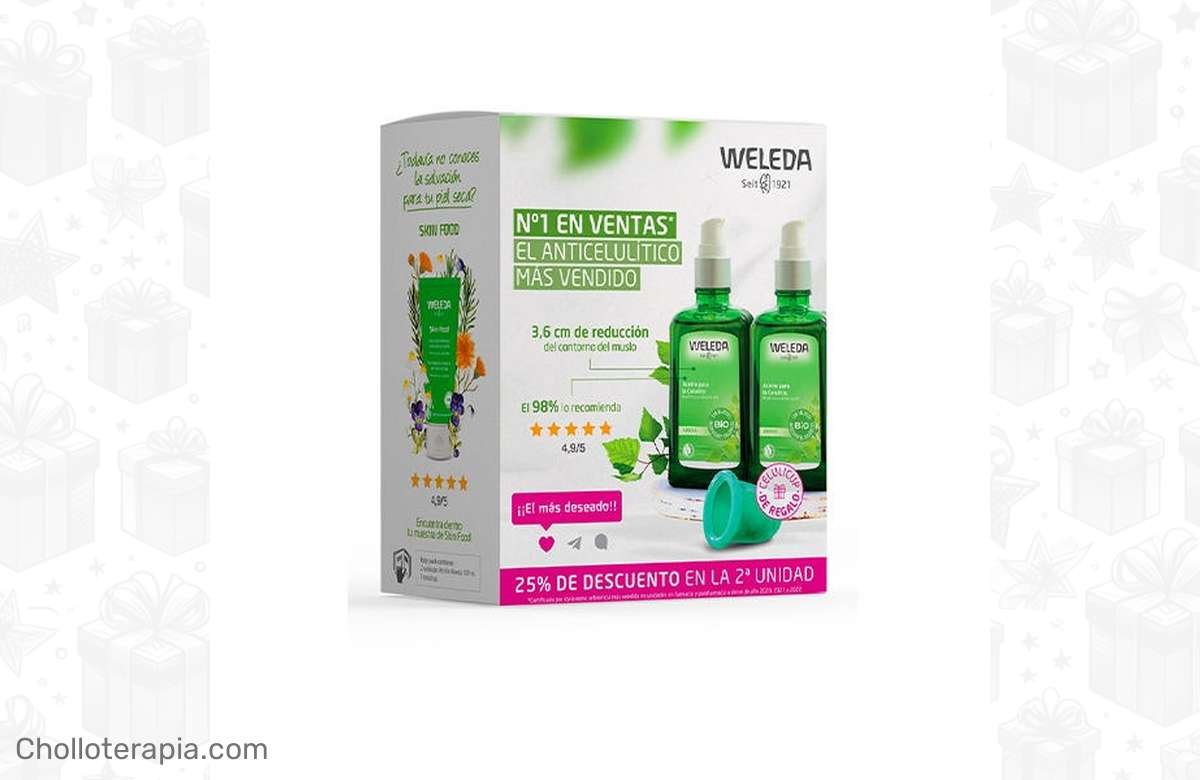 ¡Piel firme y suave en solo 3 pasos! Pack Anticelulítico Abedul