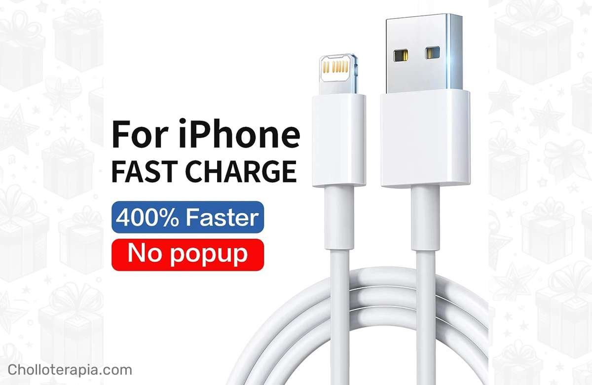 ¡Potencia tu iPhone con el Cable de Carga Rápida PD Original de 20W! ¡La mejor manera de cargar al instante!