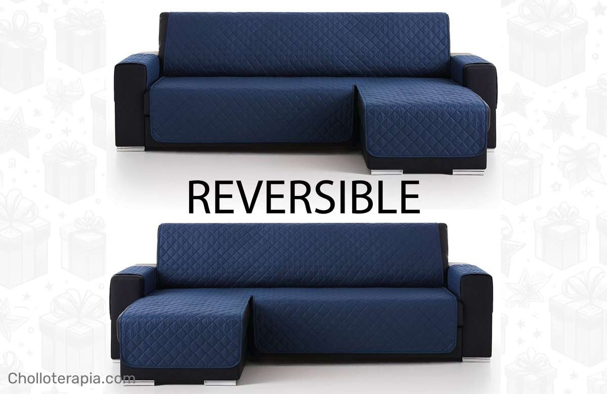 ¡Renueva tu chaise longue con esta funda reversible anti-manchas y anti-ácaros!