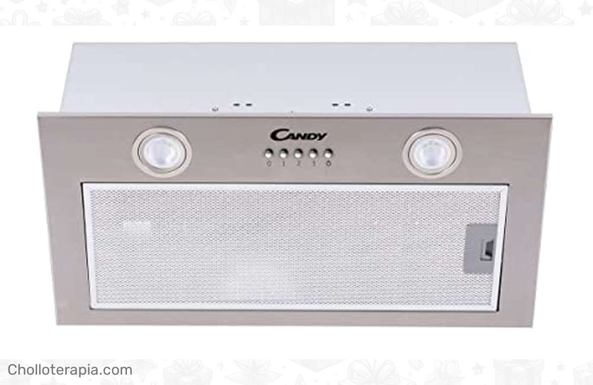 ¡Renueva tu cocina con la Campana Grupo Filtrante Candy CBG625-1XGG! ¡Potente, elegante y eficiente! ¡No te lo pierdas!